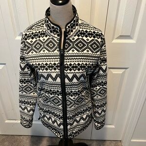 Talbots size S fleece jacket